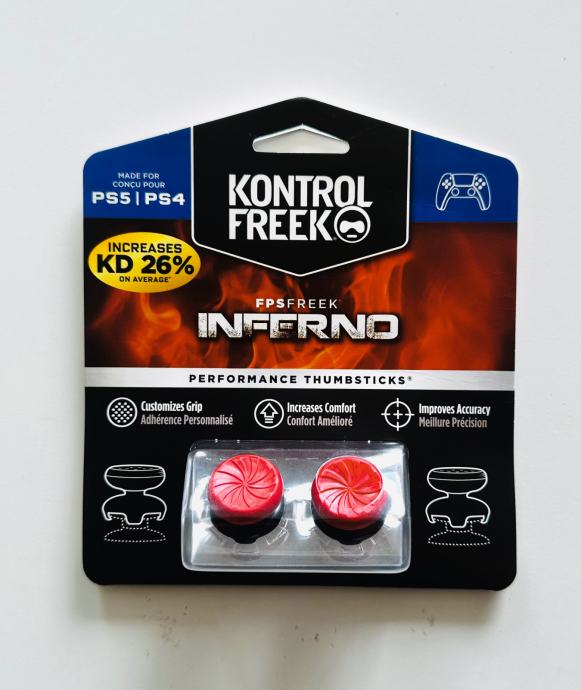 Original KontrolFreek Inferno (Genuine) PS4/PS5 *NOVO