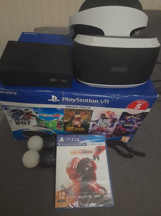 PlayStation VR+Camera v2+PS Move x2