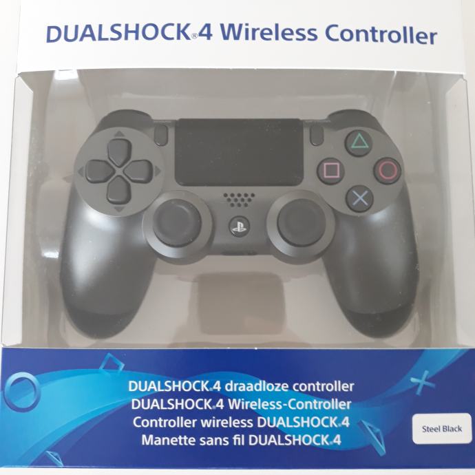 Steel black store playstation 4 controller