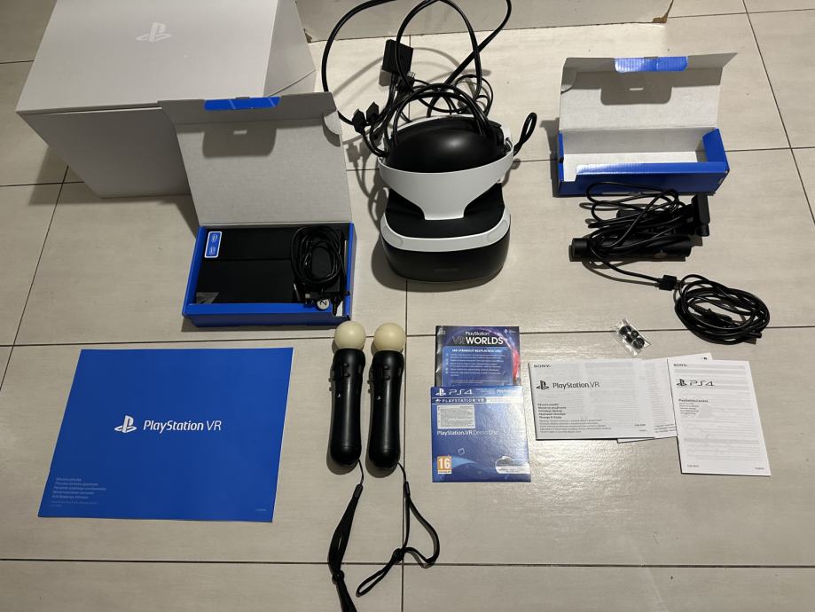 Sony Playstation 4 VR set sa palicama,rijetko koristen,Ps5 nastavak