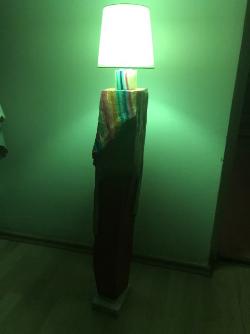 Unikat podna lampa