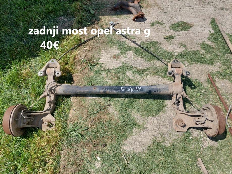 zadnji most opel astra g