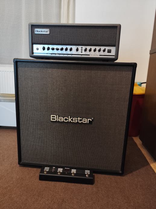 Blackstar silverline deluxe 100w + 4x12 Cab + footswitch