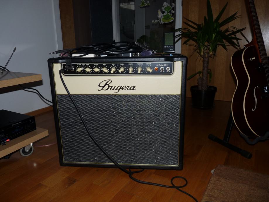 Bugera V55            55-Watt Vintage 2-Channel Tube Combo with Reverb