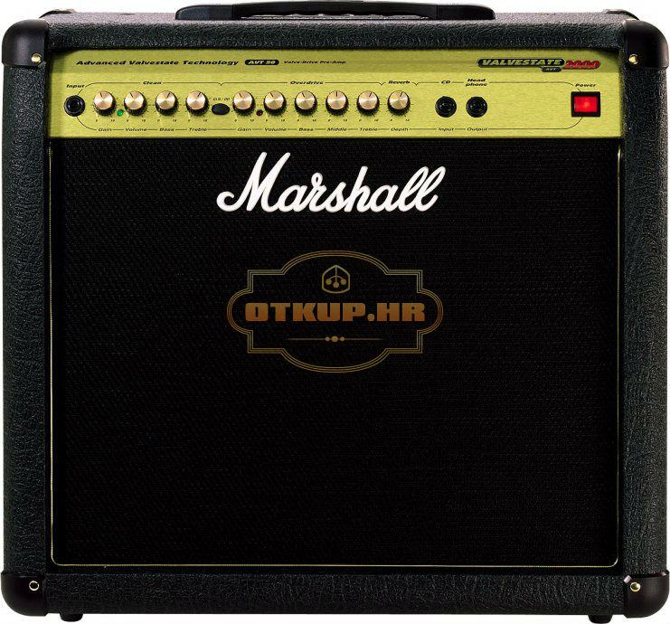 【新品販売】Marshall ギターアンプ AVT50 2000&フットスイッチ ギター