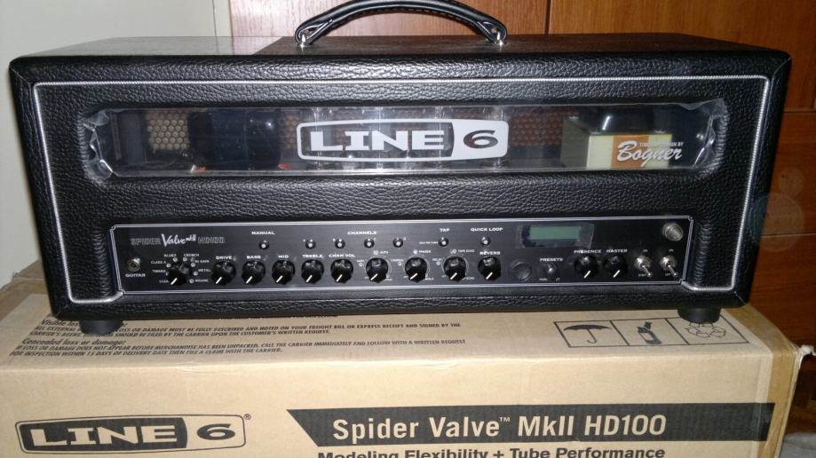 Line6 Spider valve mk2 hd100