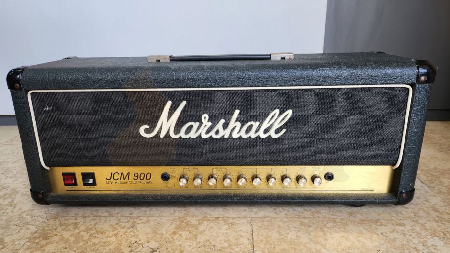 Marshall JCM 900 Model 4500 50-Watt Hi Gain Dual Reverb Head