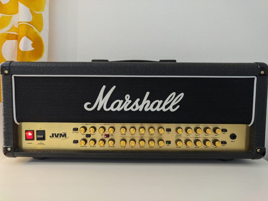 Marshall JVM 410H - official mods, flightcase