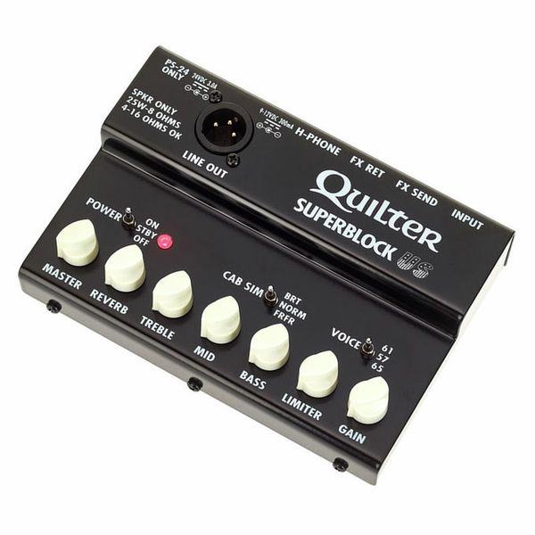 Quilter Labs SuperBlock US 25watt Guitar Amplifier Pedal