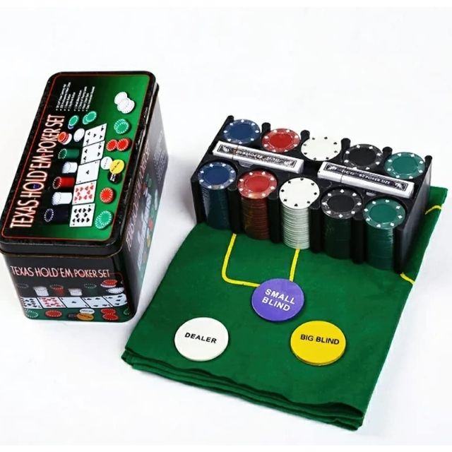 Texas hold 'em poker set