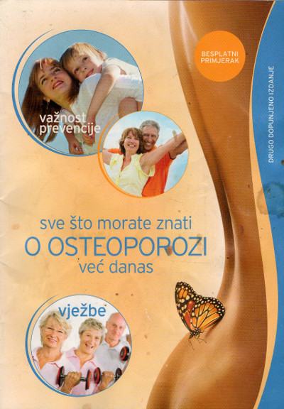 Brošura Sve što Trebate Znati O Osteoporozi Već Danas