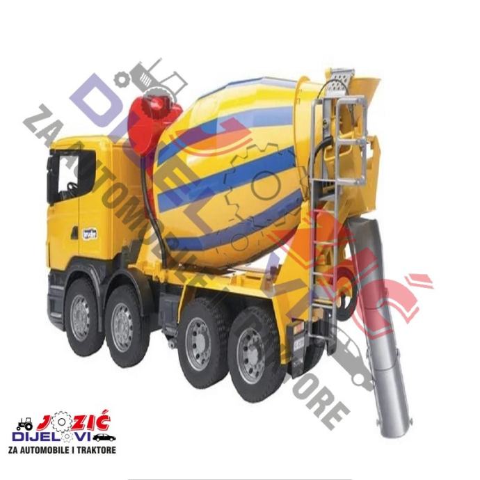 IGRAČKA KAMION BETON MIKSER SCANIA 57,5X18,7X27,3 cm