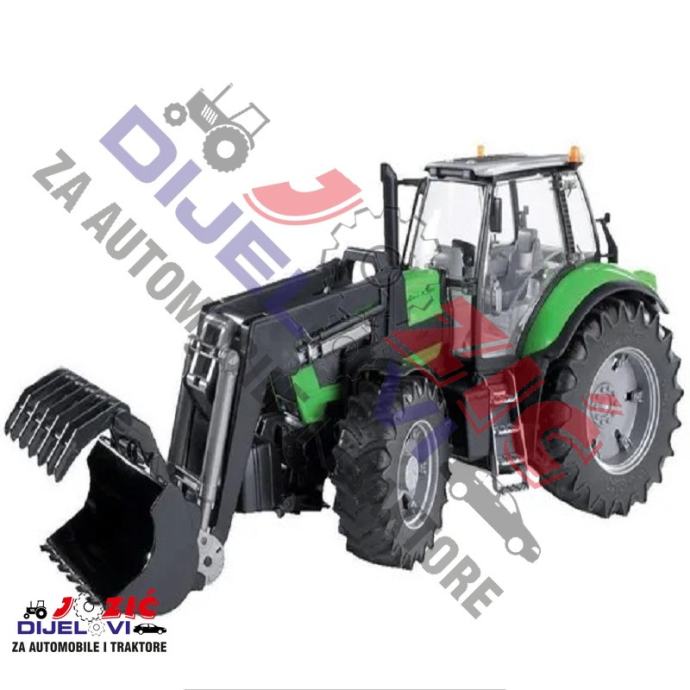 IGRAČKA TRAKTOR DEUTZ FAHR AGROTRON X720 S UTOVARIVAČEM 46X18X21 cm