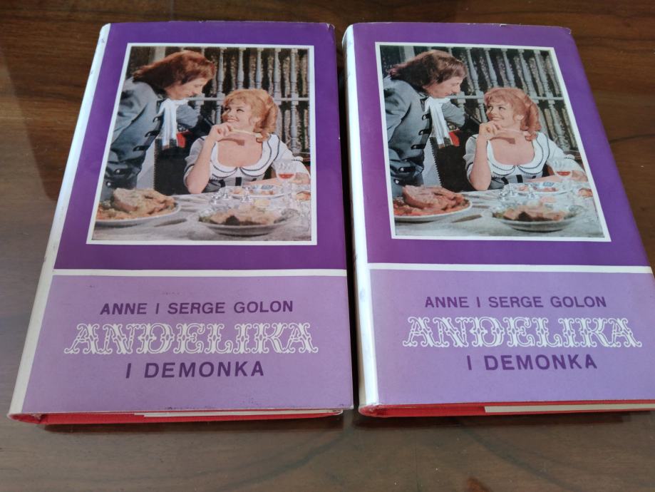 Anne i Serge Golon Anđelika 1/2, RIJEKA 1975, U ODLIČNOM STANJU