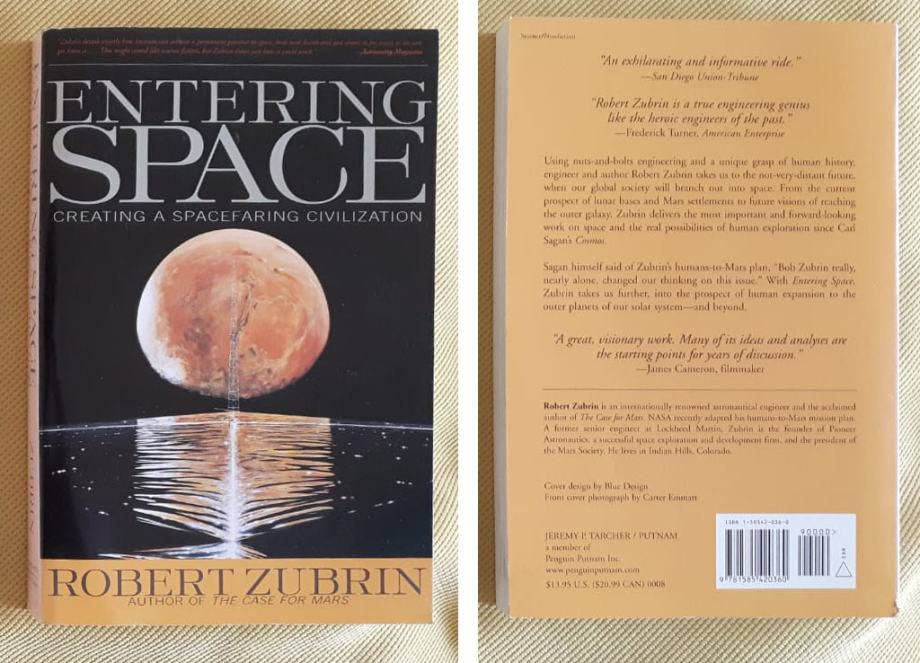 Entering Space - Robert Zubrin, knjiga NOVO