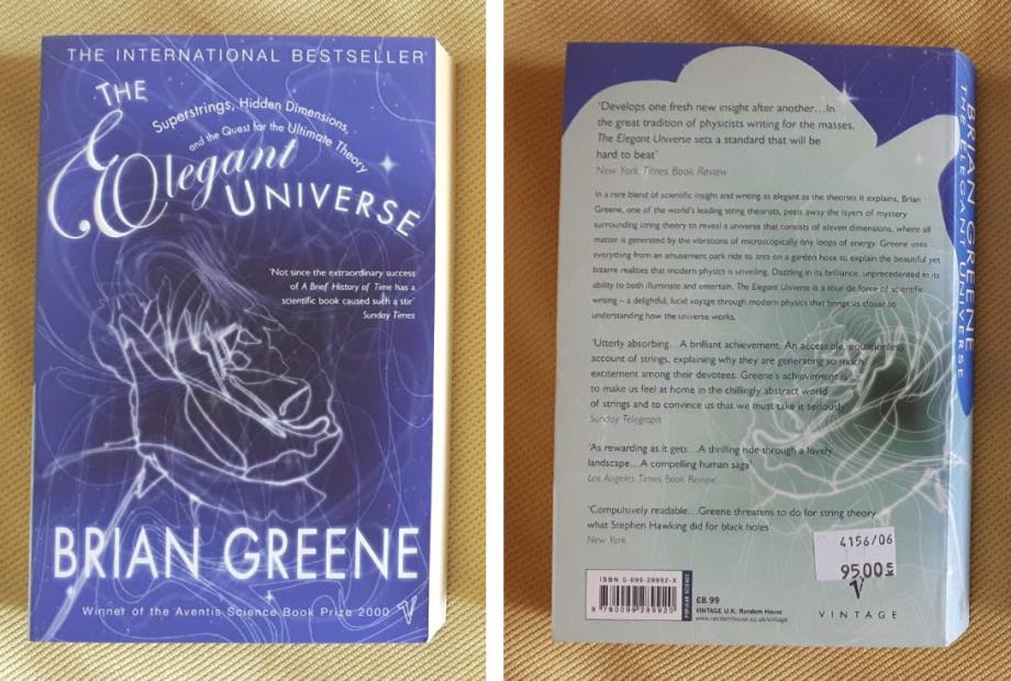 The Elegant Universe - Brian Greene, knjiga NOVO