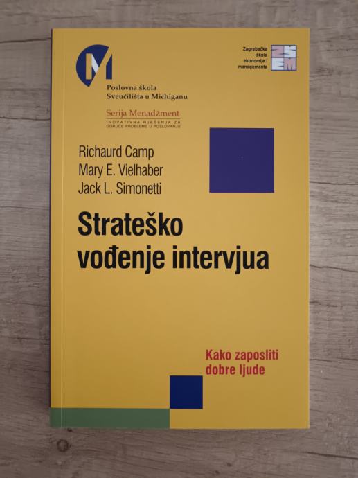 CAMP - VIELHABER - SIMONETTI, Strateško vođenje intervjua