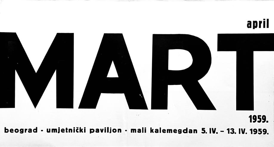 APRIL MART 1959