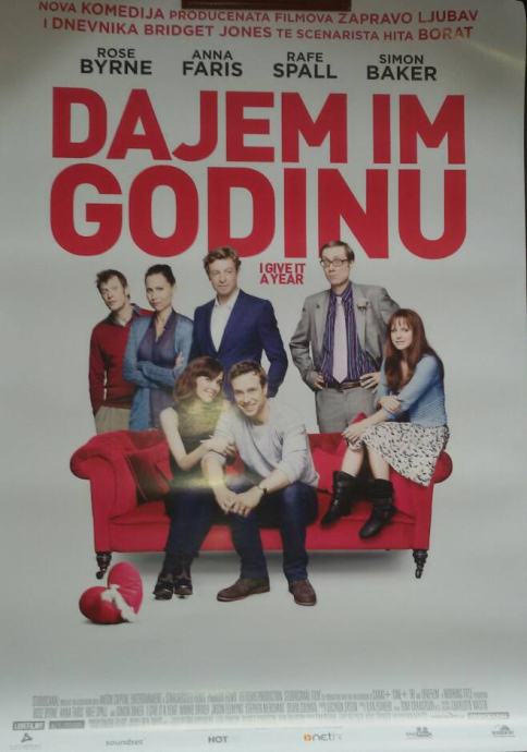 Dajem im godinu kino filmski poster plakat