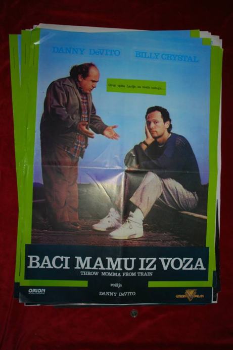 Filmski plakat : BACI MAMU IZ VOZA ( DANNY DEVITO , BILLY CRYSTAL )