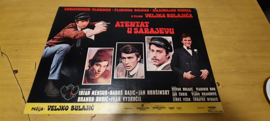 Filmski plakat YU, Atentat u Sarajevu, 1975