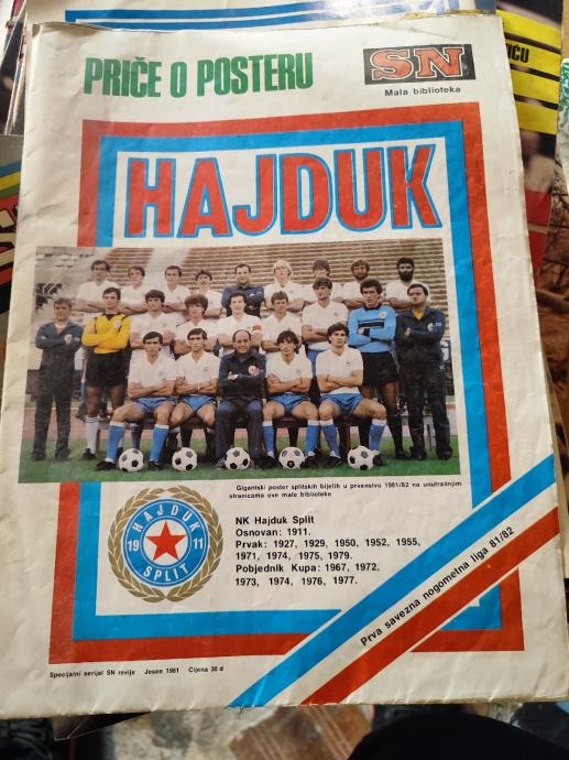 HAJDUK priče u posteru SN