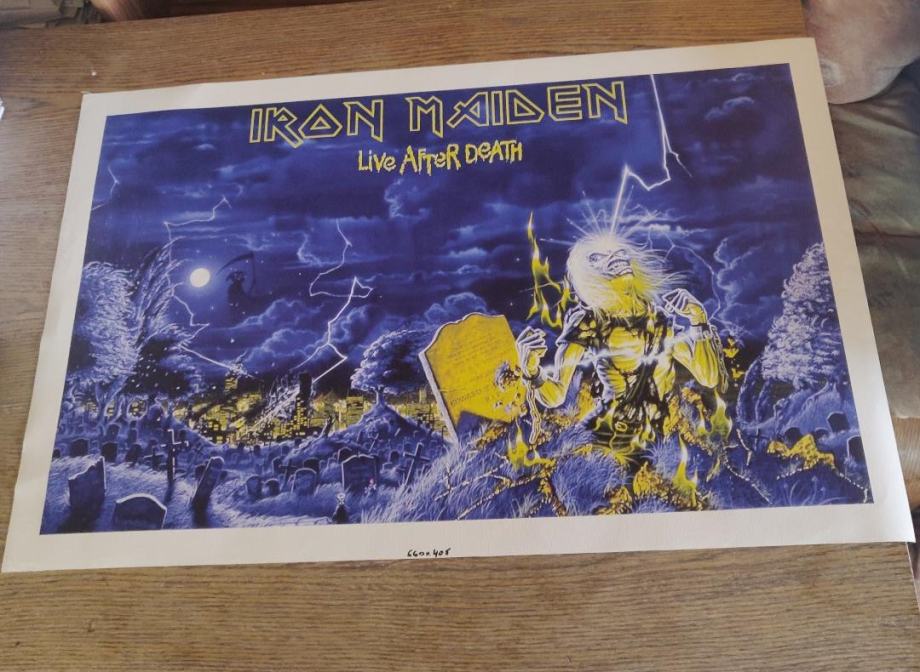 Iron Maiden, Metaliica...slike na platnu , novo