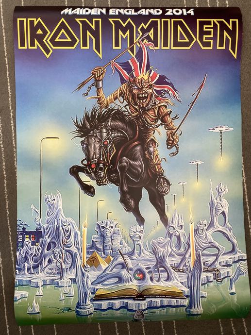 IRON MAIDEN poster / plakat