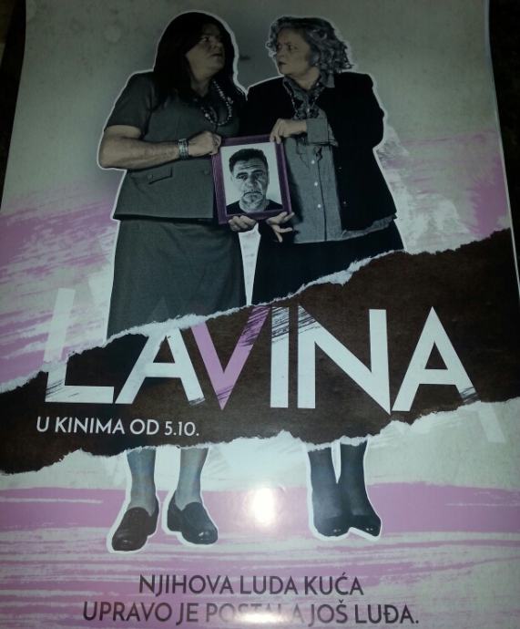 LAVINA kino filmski poster plakat