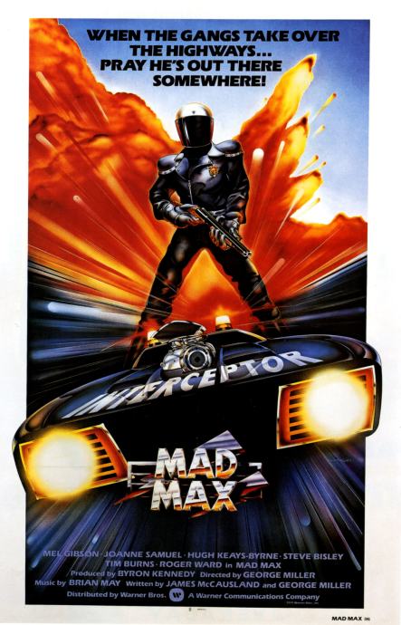 MAD MAX Interceptor (1979.) Poster Plakat, NOV, Nepresavijen 50x70 Cm