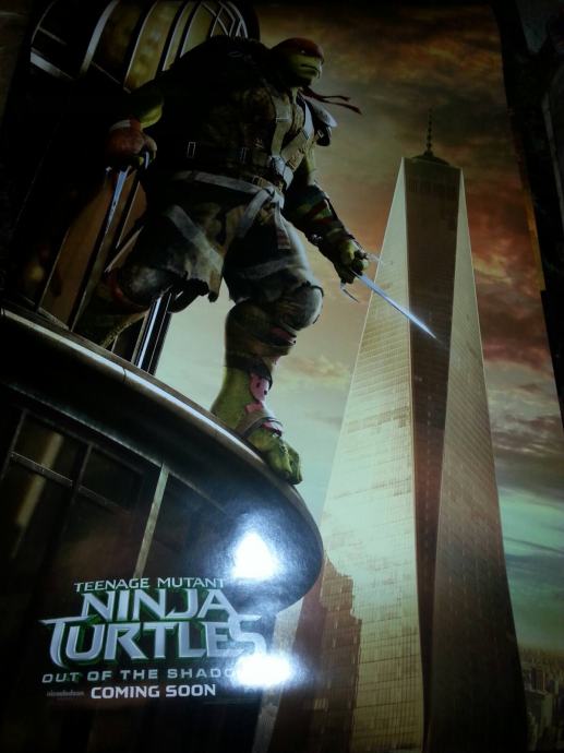 NINJA TURTLES-kino filmski poster plakat