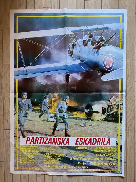 PARTIZANSKA ESKADRILA i PARTIZANI-VELIKI FORMAT-orginalni kino plakati