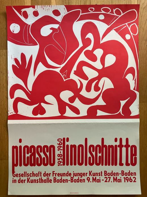 Picasso Plakat Sitotisak