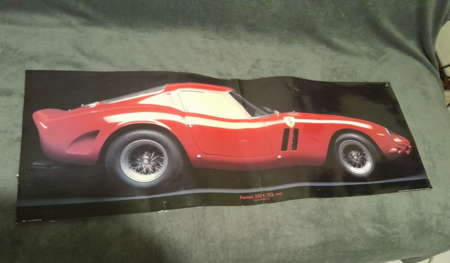 poster Ferrari 250 GTO, 1961- maggi&maggi