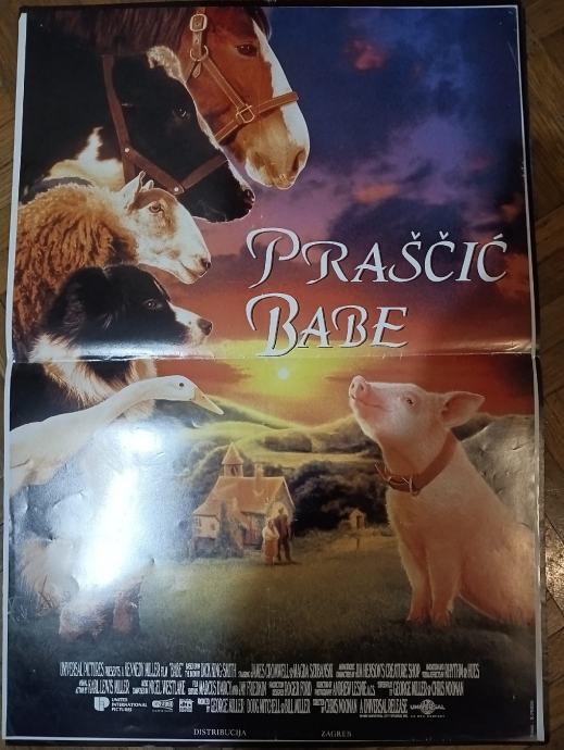 Praščić Babe, originalni filmski plakat