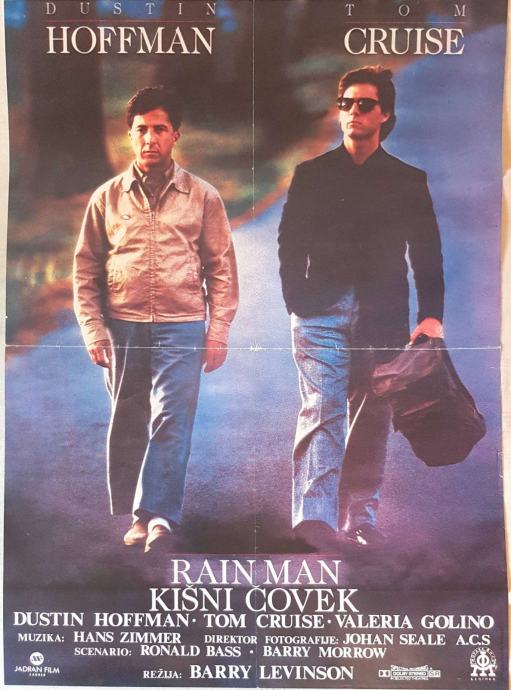 Rain Man (1988) filmski plakat