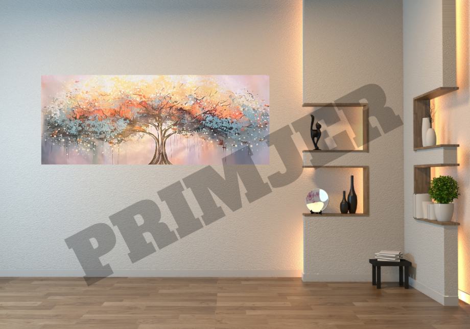 Slika na platnu "Drvo" 50x120 cm