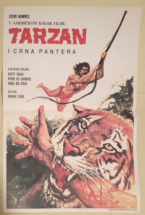 Tarzan in the Golden Grotto filmski plakat (1969)