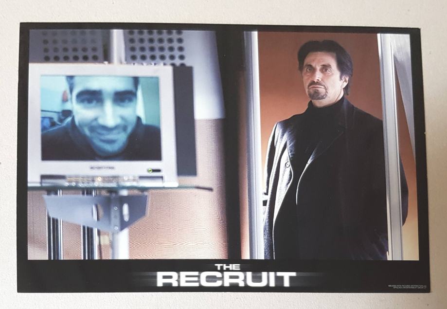 The Recruit (2003) set of 8 US lobby cards Al Pacino, Colin Farrell