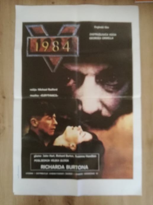 Tisuću devetsto osamdeset četvrta (1984.) - Filmski plakat