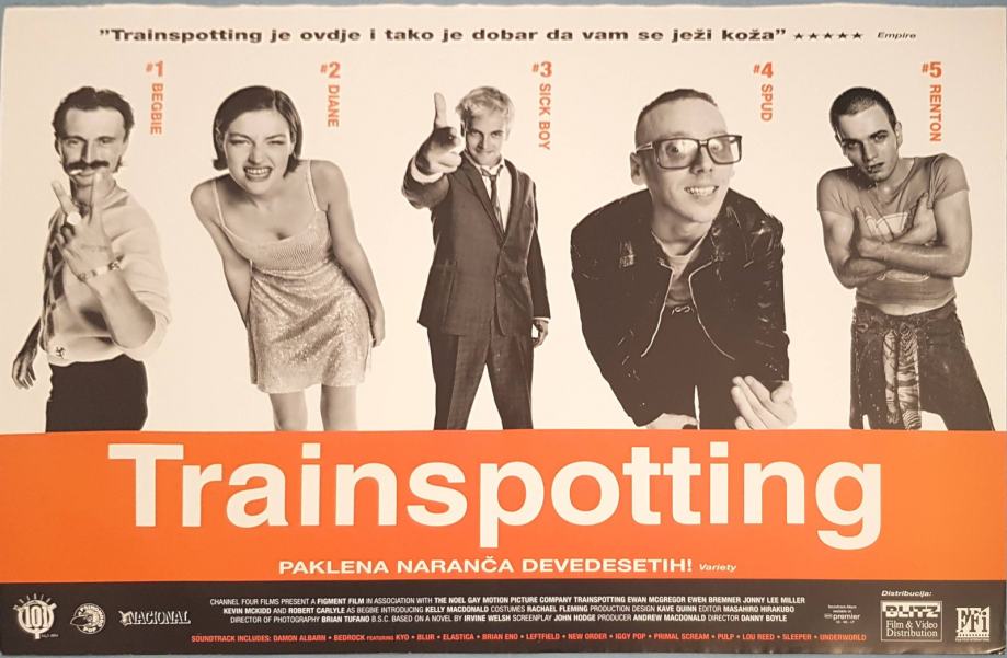 Trainspotting (1996) Filmski Plakat