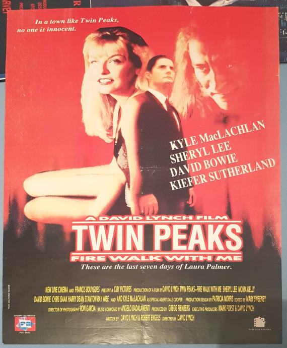 Twin Peaks Fire Walk With Me 1992 Filmski Plakat 7378