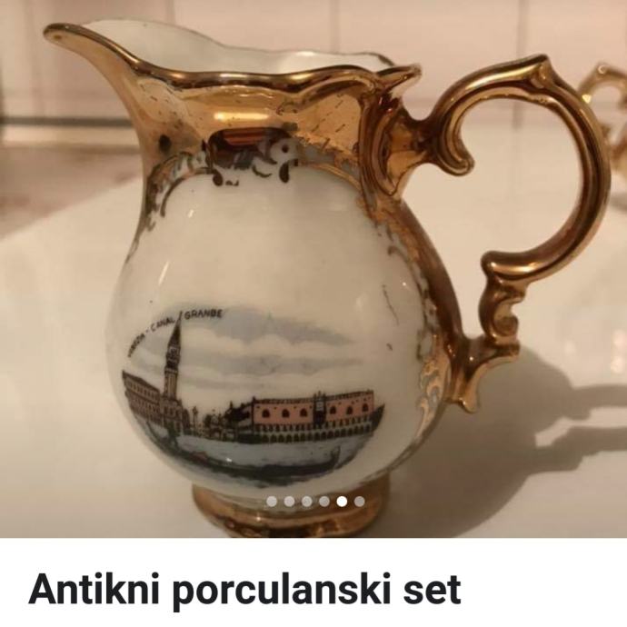 Antikni porculanski set