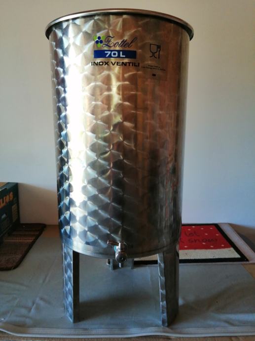 Inox posuda za vino 70 litara