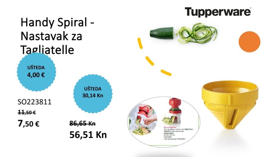 Fusion Master® Spiralizer Accessory – Tupperware US