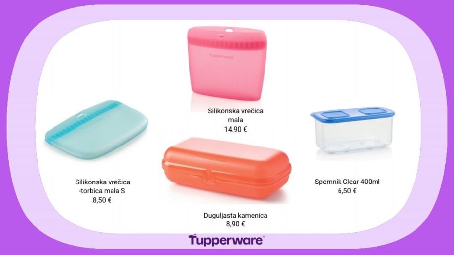 Tupperware odmah dostupni proizvodi