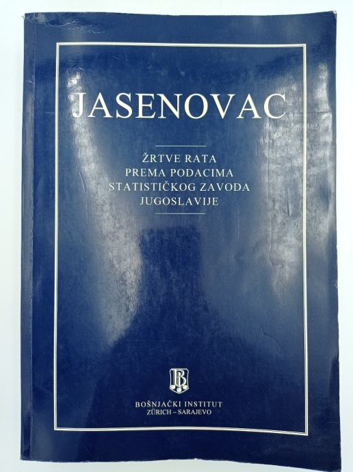 Jasenovac. Žrtve rata prema podacima Statističkog zavoda Jugoslavije (