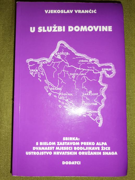 U službi domovine   Vjekoslav Vrančić