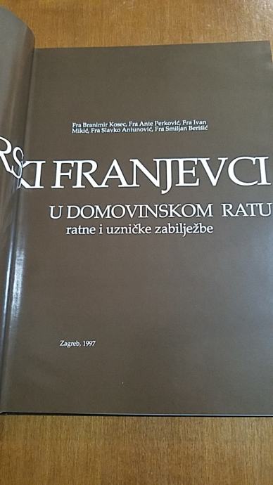 Vukovarski franjevci u Domovinskom ratu - ratne i uzničke zabilježbe