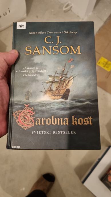 Prodajem knjigu Čarobna kost, CJ Sansom, tvrd uvez za 10€